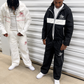 [White] Windbreaker set
