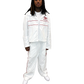 [White] Windbreaker set
