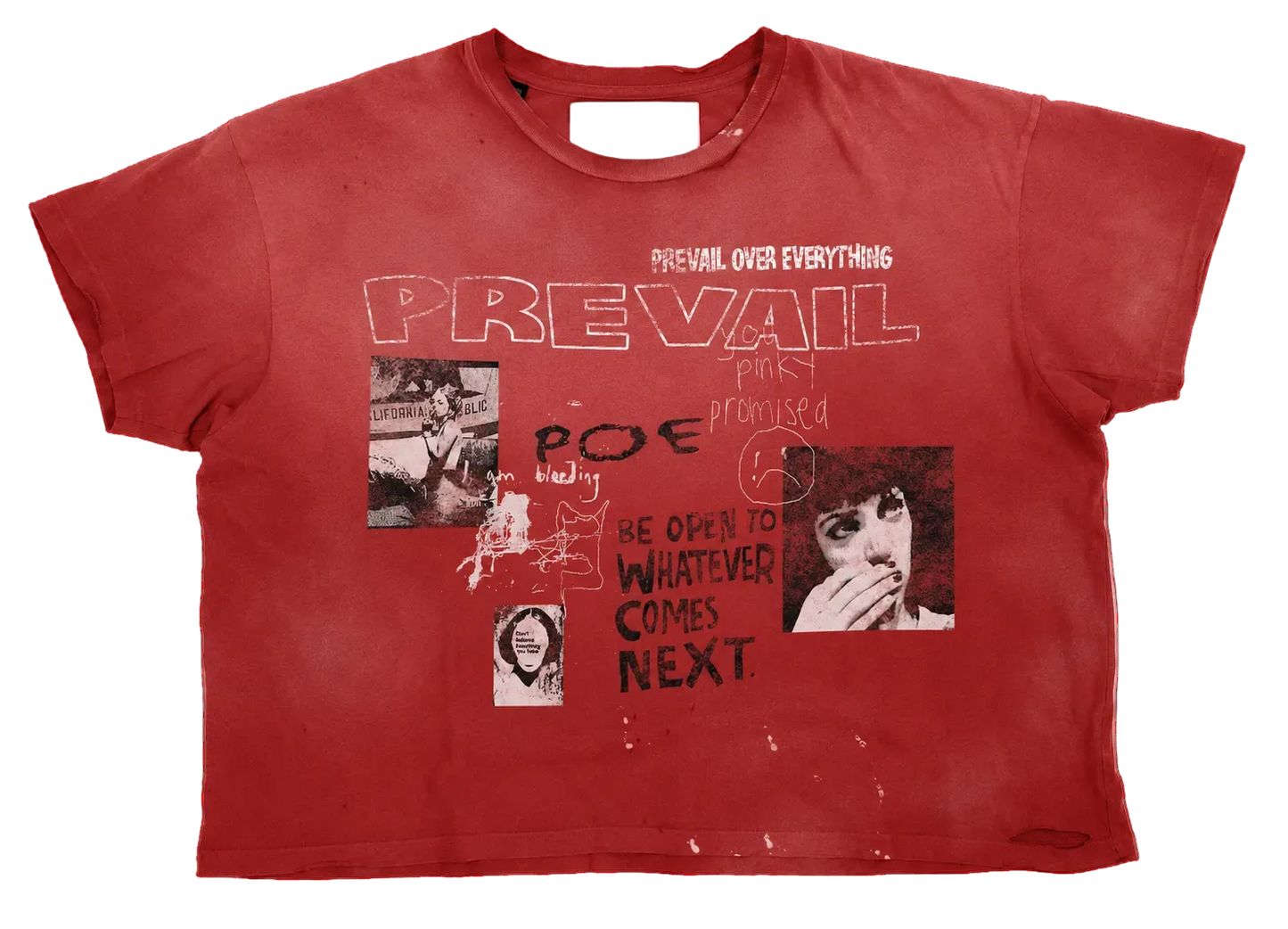 [red] Poe Vintage Tee
